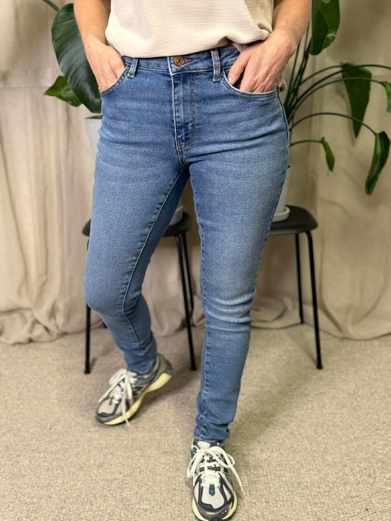 PCDANA Jeans - Medium Blue Denim